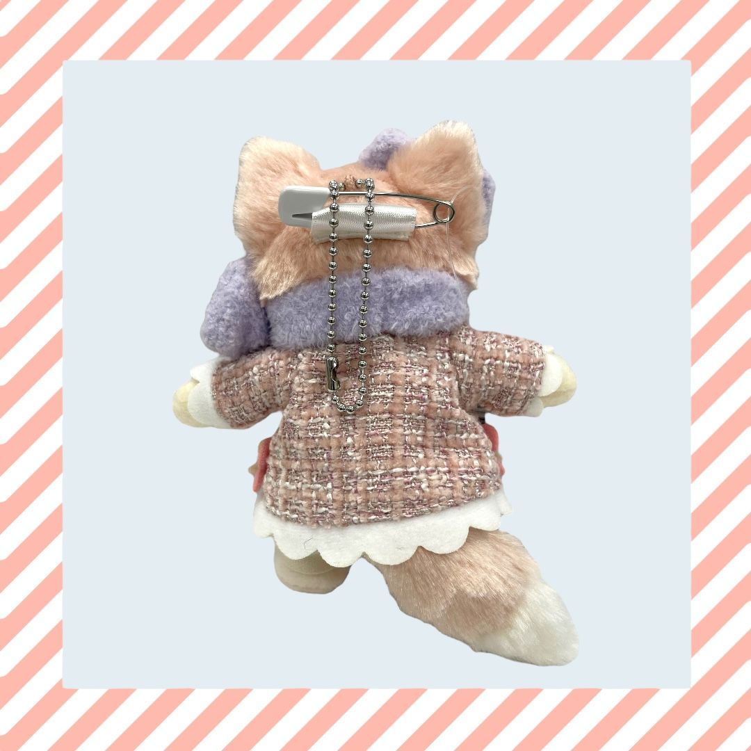 ディズニー ぬいぐるみバッジ【リーナベル】シークレットオブスノー