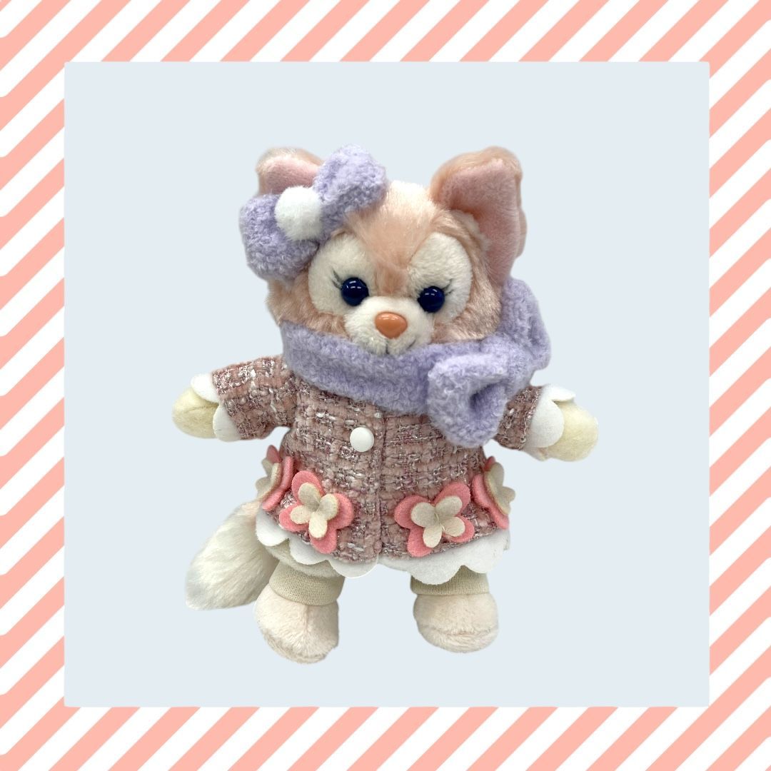 ディズニー ぬいぐるみバッジ【リーナベル】シークレットオブスノー