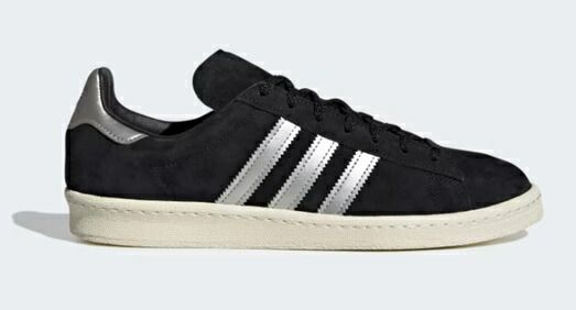 adidas GX 7330 CAMPUS 80 S BLACK WHITE アディダス キャンパス ブラック ホワイト メンズ スニーカー ローカット シューズ 大人靴
