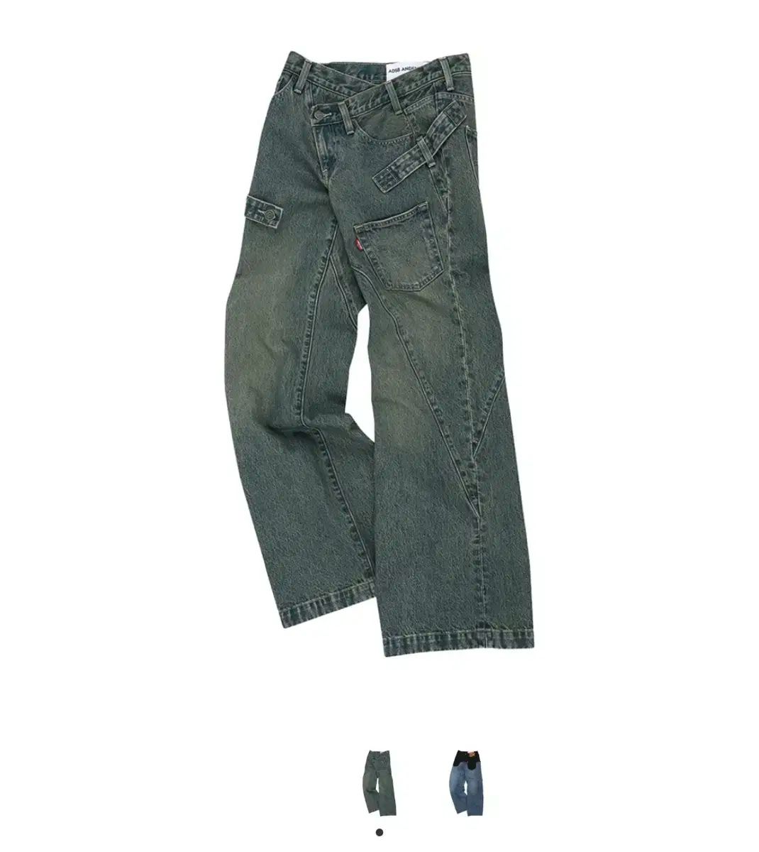 アンダースンベル リーバイス ウィメンズ オーバレイ ジーン ティンテッド Indigo 24FW 25サイズ