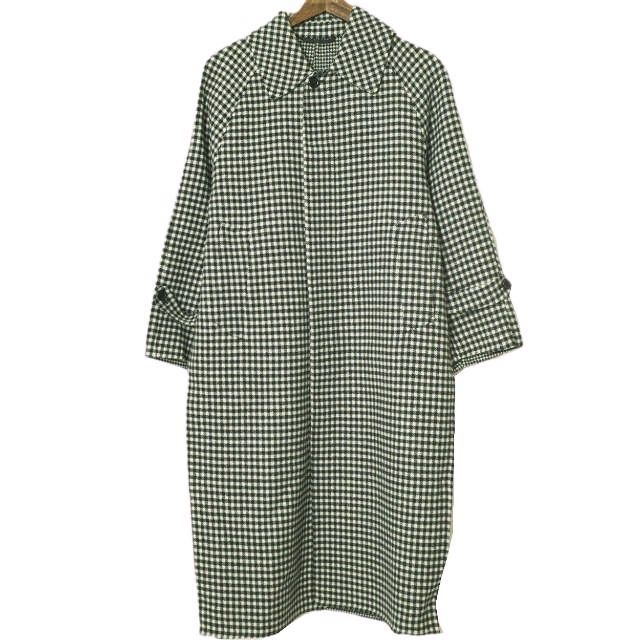 H BEAUTY＆YOUTH エイチ ビューティーアンドユース CHECK RAGLAN COAT ブロックチェックラグランコート 1625-104-4974 S 定価115,500円 H BEAUTY&YOUTH エイチ ビューティーアンドユース CHECK RAGLAN COAT