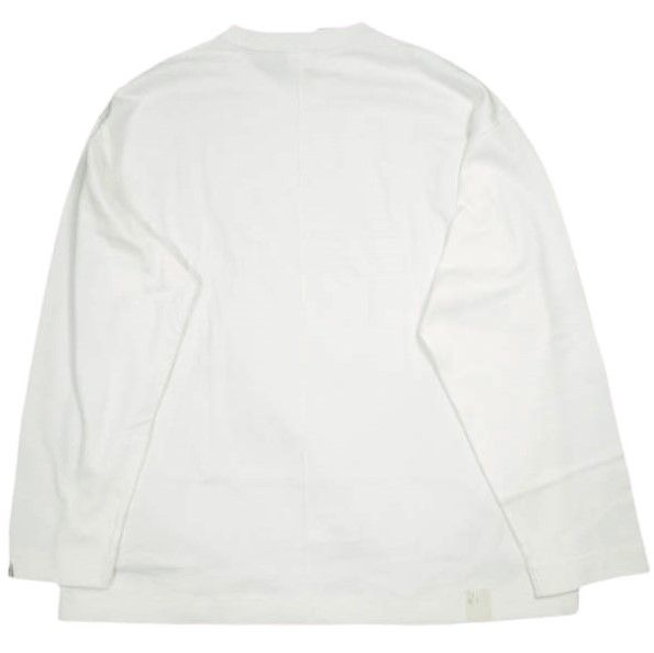 N. x エヌハリウッド ミスターハリウッド ループウィラー 25 SS 別注 LONG SLEEVE T-SHIRT 20 2吊り天竺 ロングスリーブTシャツ RCH-LW 40 WHITE 長袖