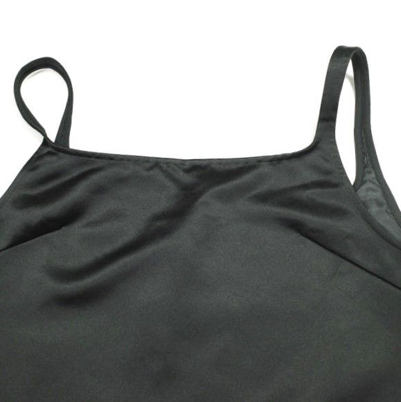 CITYSHOP シティショップ 25SS 日本製 HEAVY SATIN MINI DRESS ヘビーサテンミニドレス 25040042823020 36 BLACK カットオフ ワンピース CITYSHOP シティショップ 25SS 日本製 HEAVY SATIN MINI DRESS ヘビー