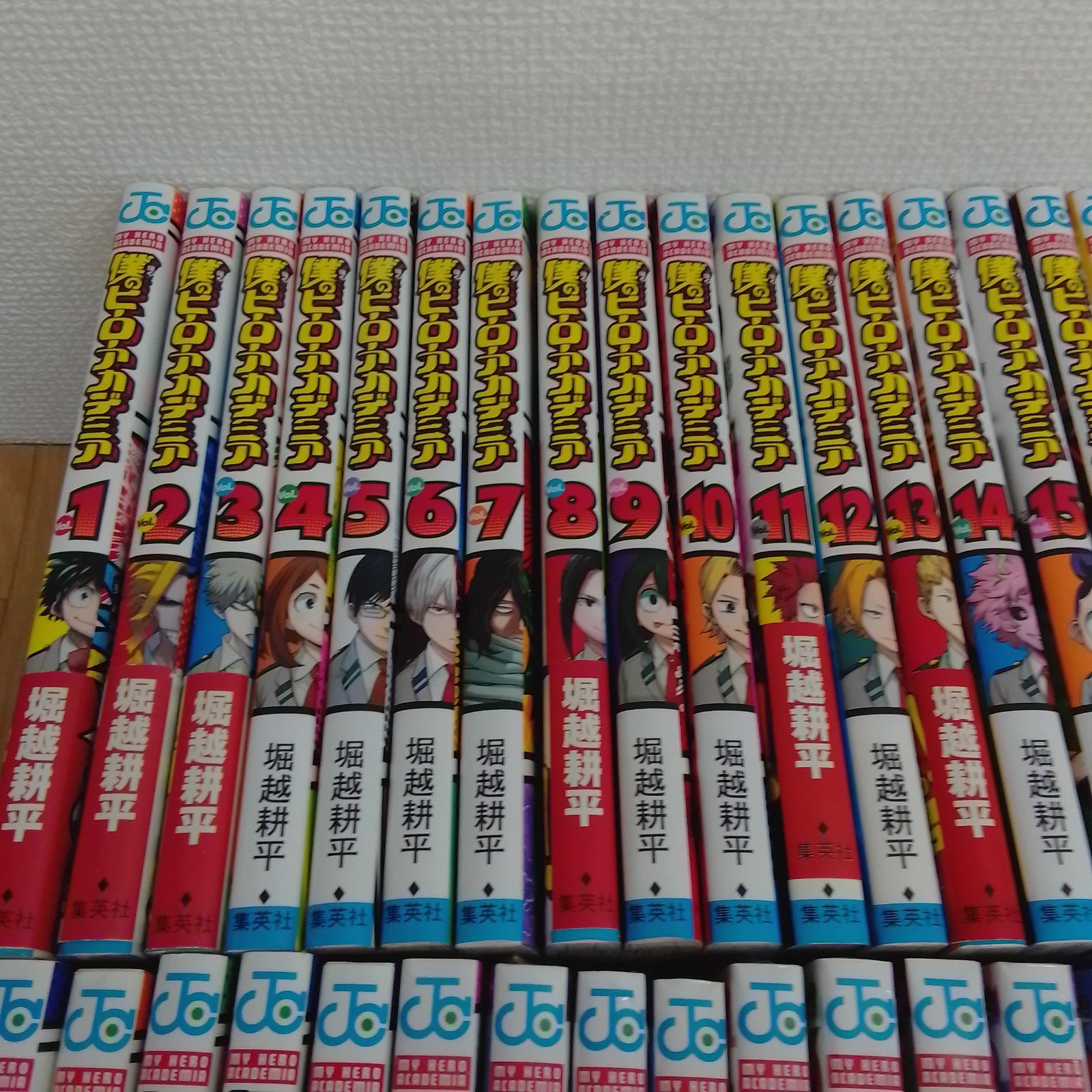 ☆【未開封12冊】 僕のヒーローアカデミア 1～42巻 全巻セット＋Vol.W