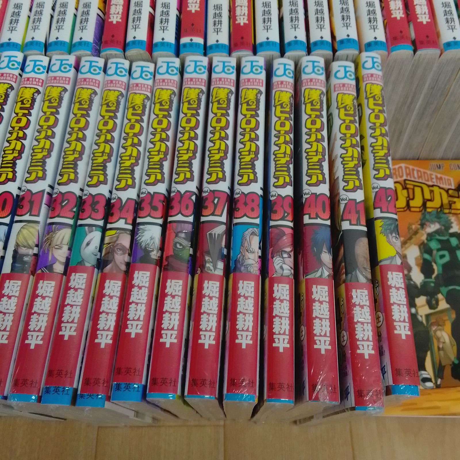☆【未開封12冊】 僕のヒーローアカデミア 1～42巻 全巻セット＋Vol.W