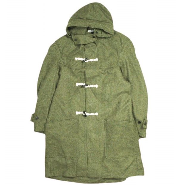 HED MAYNER ヘドメイナー 19AW DUFFLE COAT ダッフルコート S Olive