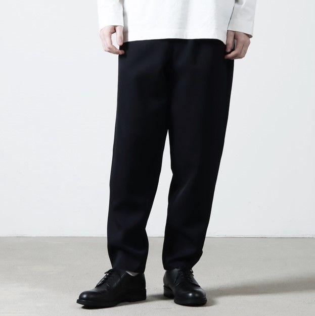 Graphpaper グラフペーパー 日本製 SELVAGE WOOL COOK PANTS ウール