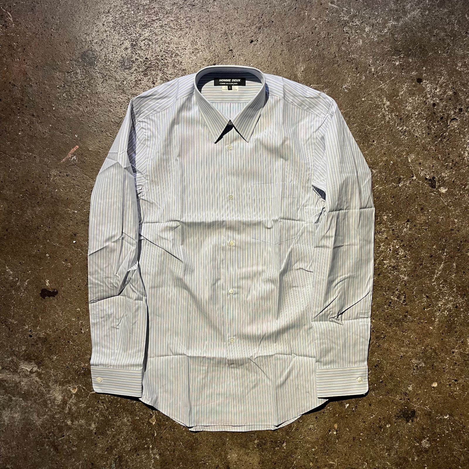 COMME des GARCONS HOMME DEUX 12aw ストライプシャツ コムデギャルソンオムドゥ 2012aw AD2012