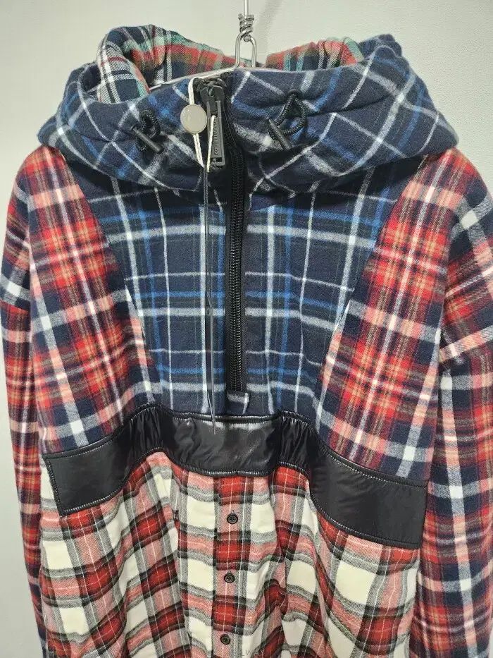 チェックパータン アノラック