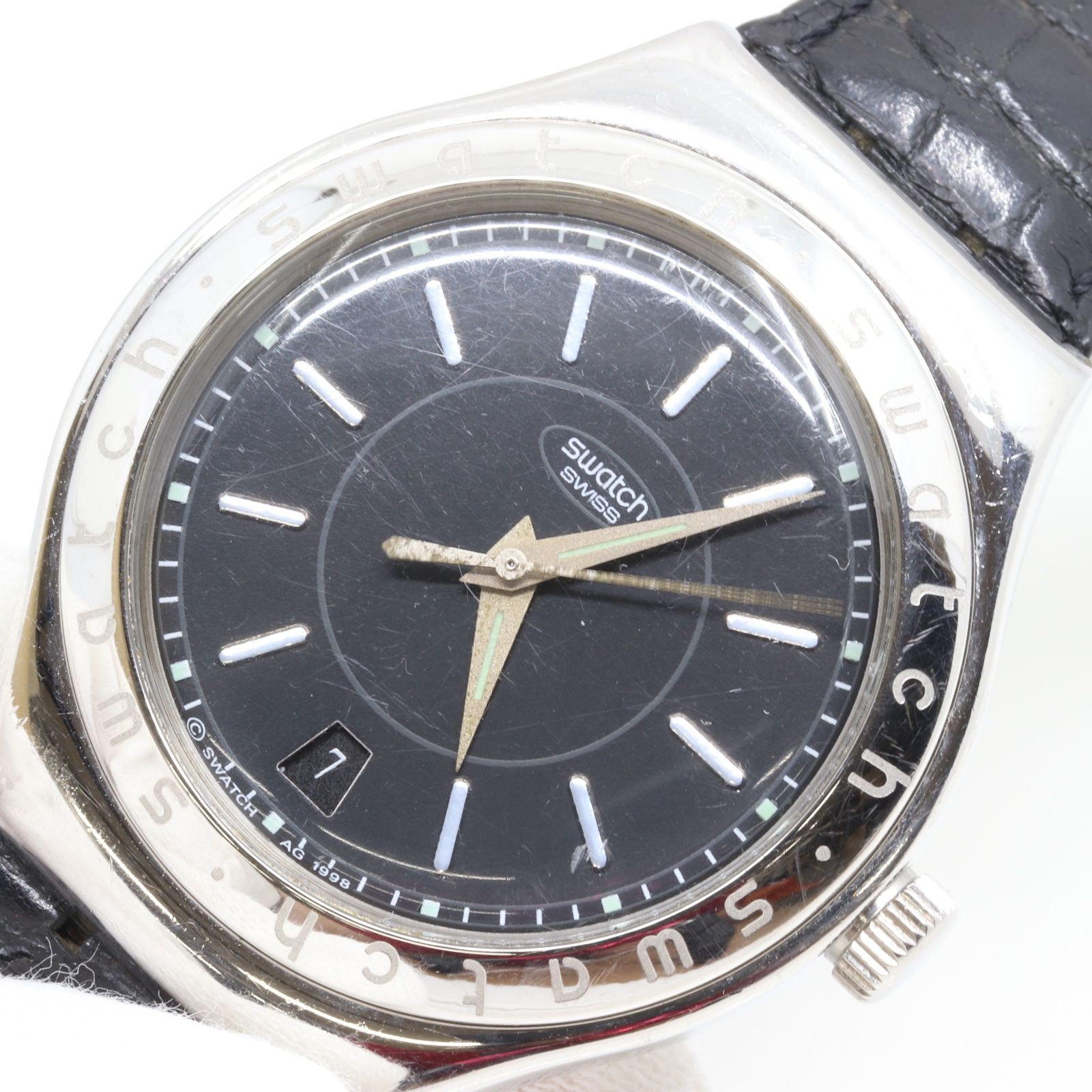 ITUW4QIQ3RNK SWATCH スウォッチ IRONY アイロニー AT/自動巻き 裏スケ  