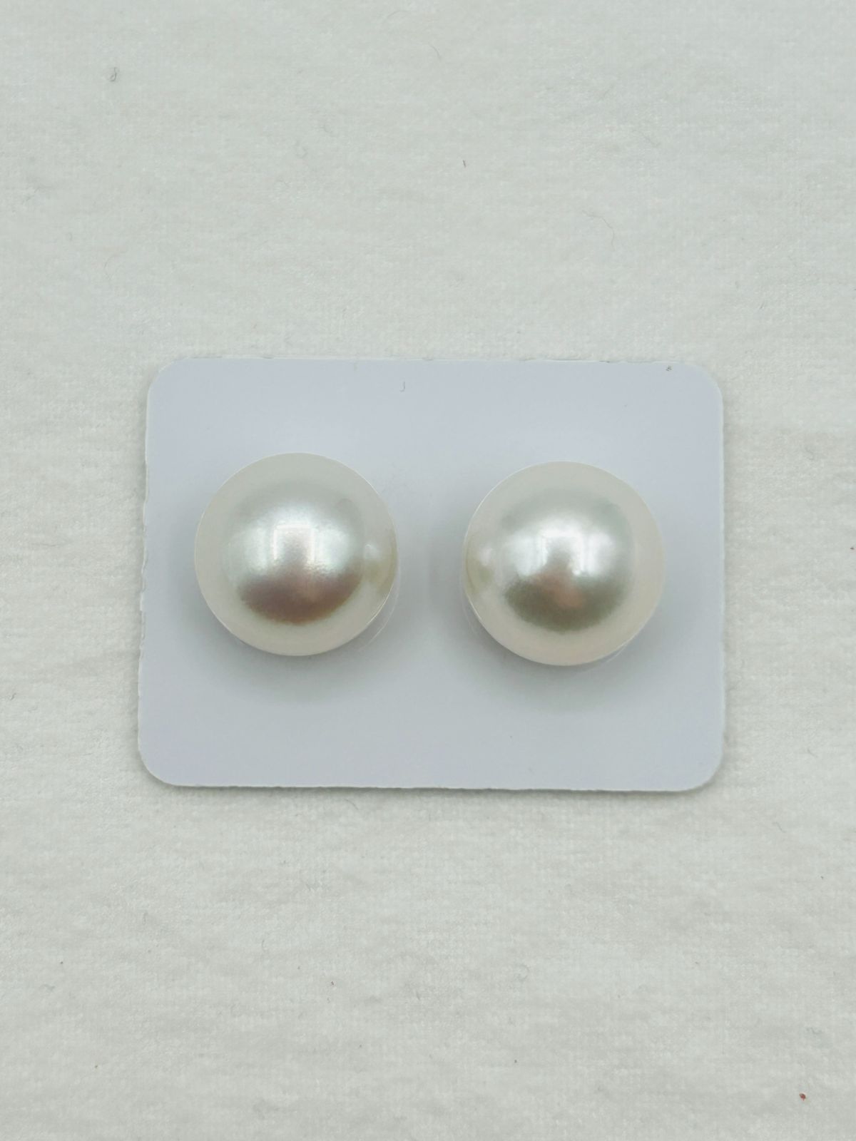 白蝶 真珠 南洋 パール フェニックス ペアルース 13.6 mm 真珠科学研究所 Phoenix 鳳凰