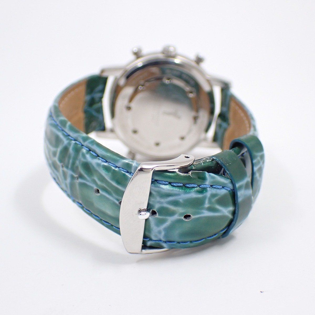 天賞堂 グランドコンプリケーション クォーツ メンズ 腕時計 白文字盤