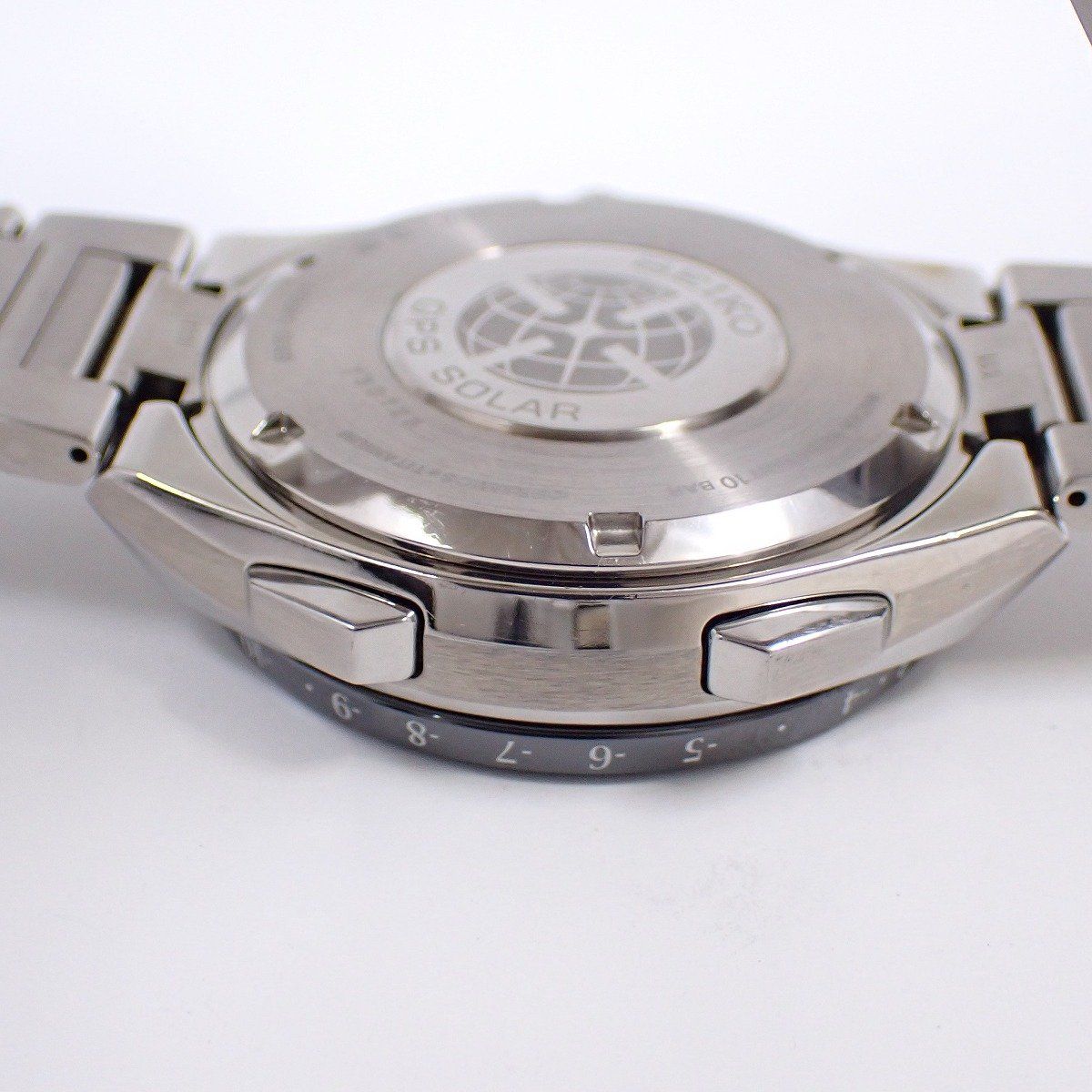 GPS衛星電波ソーラー 腕時計