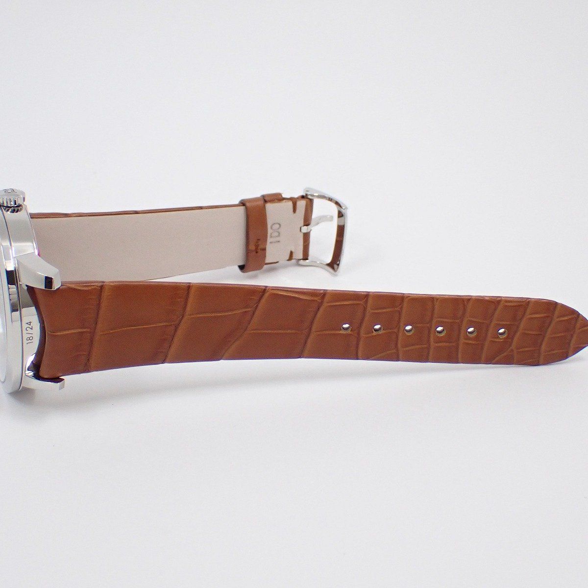  ジャンリシャール 1681 ロンド AFF 3 自動巻き メンズ 腕時計 カーキ文字盤 革ベルト 60300 11 A AAP 自動巻き時計 腕時計(アナログ)