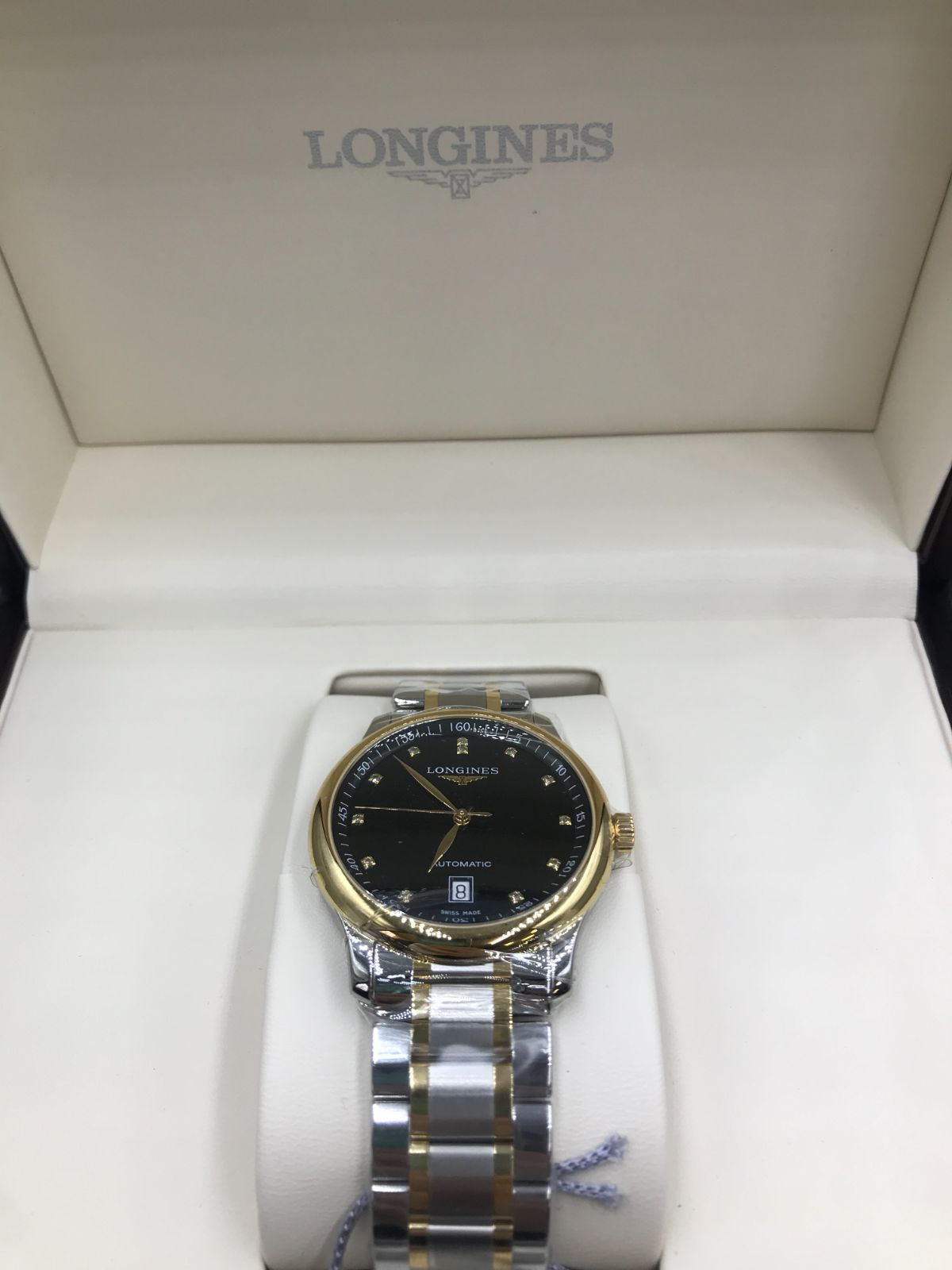 ロンジン マスター 腕時計 メンズ L2.628.5.57.7