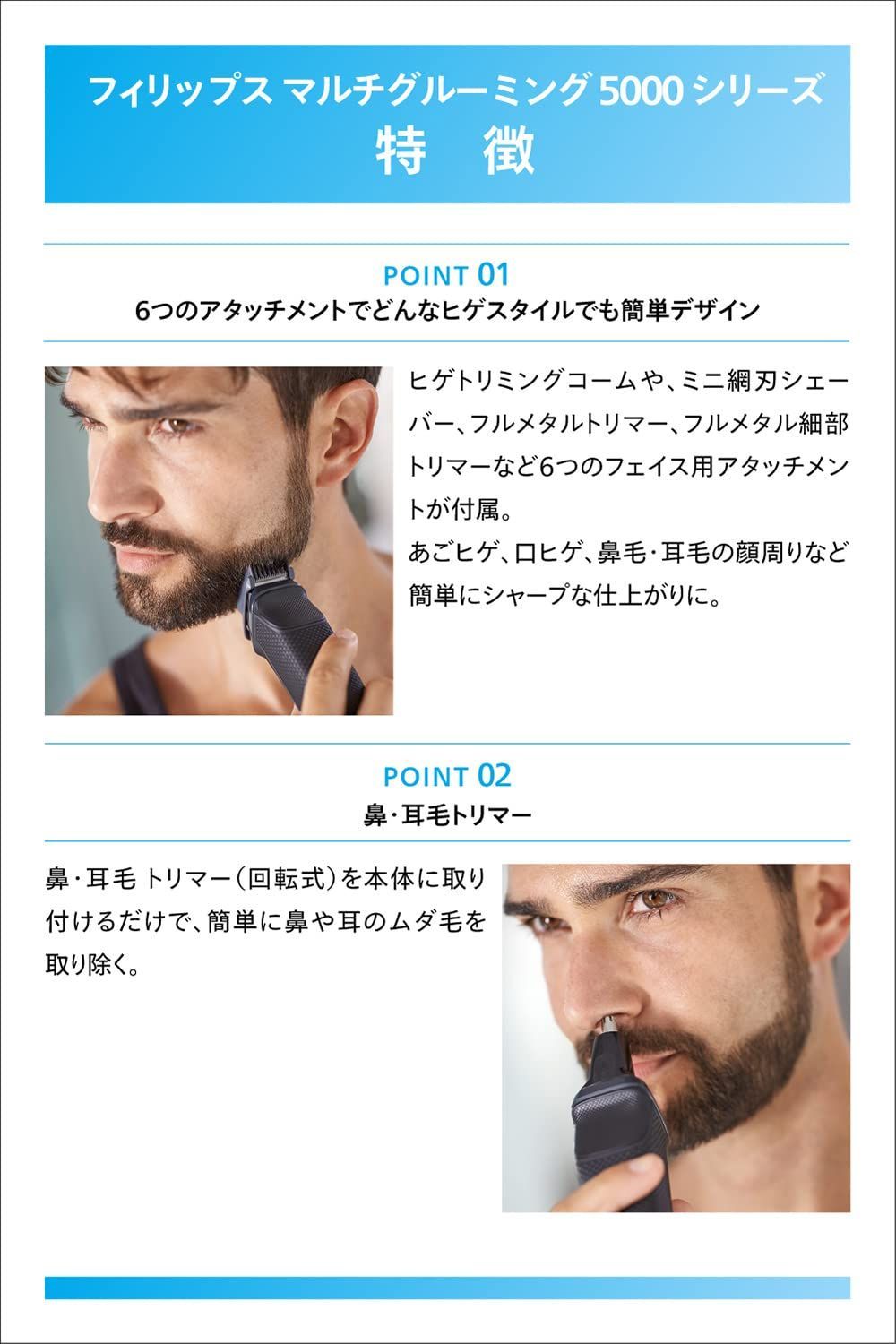 マルチグルーミングキット5000シリーズ