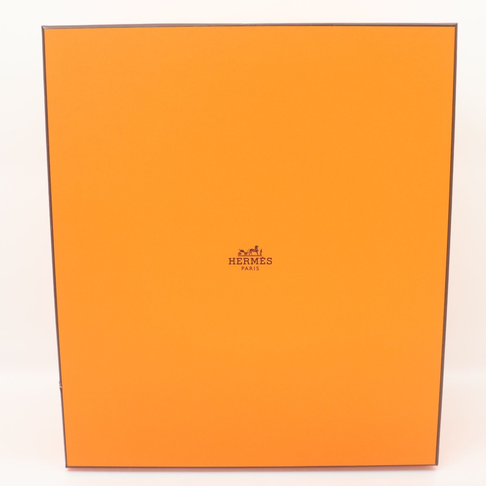 HERMES エルメス 空き箱 バーキン25 1497 オレンジ ボックス 箱 BOX バッグ用 マーク ロゴ 保管用