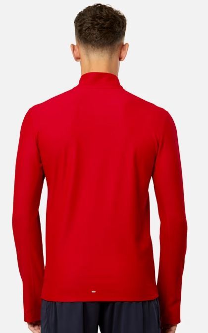 アディダス ラグビー マンスター ハーフジップ トップ 赤 レッド モデル 日本未発売