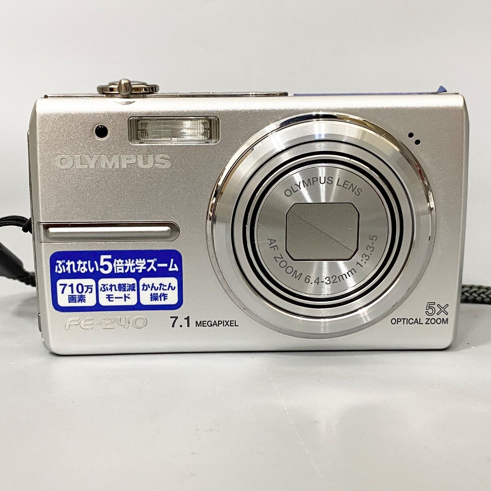 OLYMPUS オリンパス FE-240 コンパクトデジタルカメラ - メルカリ