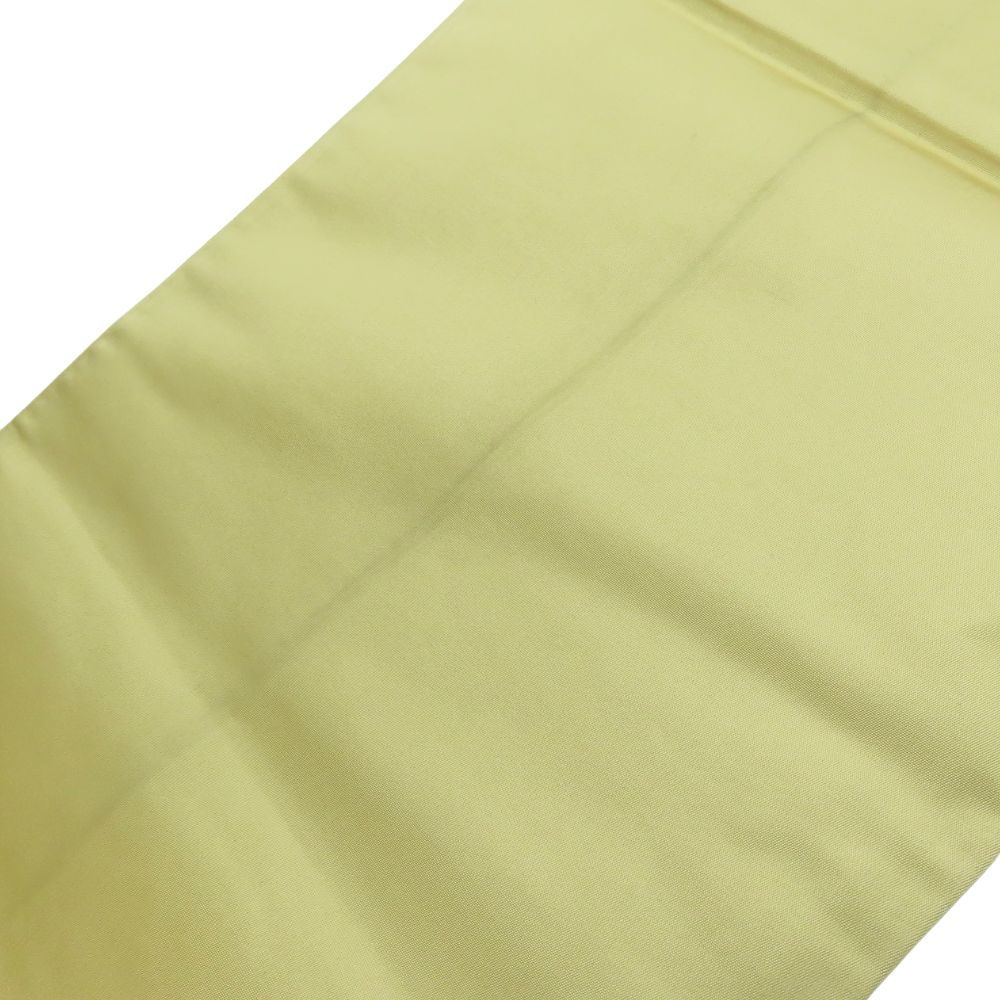 中古】 袋帯 正絹(金銀糸除く) 金糸 ゴールド グリーン系 パープル