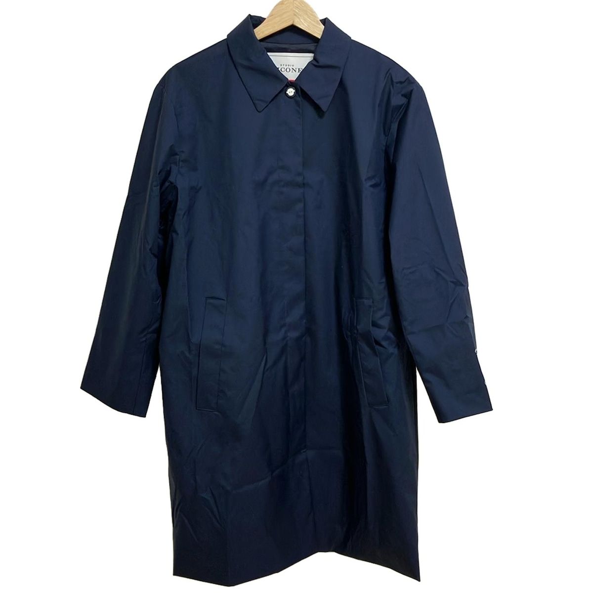 PICONE ピッコーネ コート サイズ38 S レディース - ネイビー 長袖 秋 冬