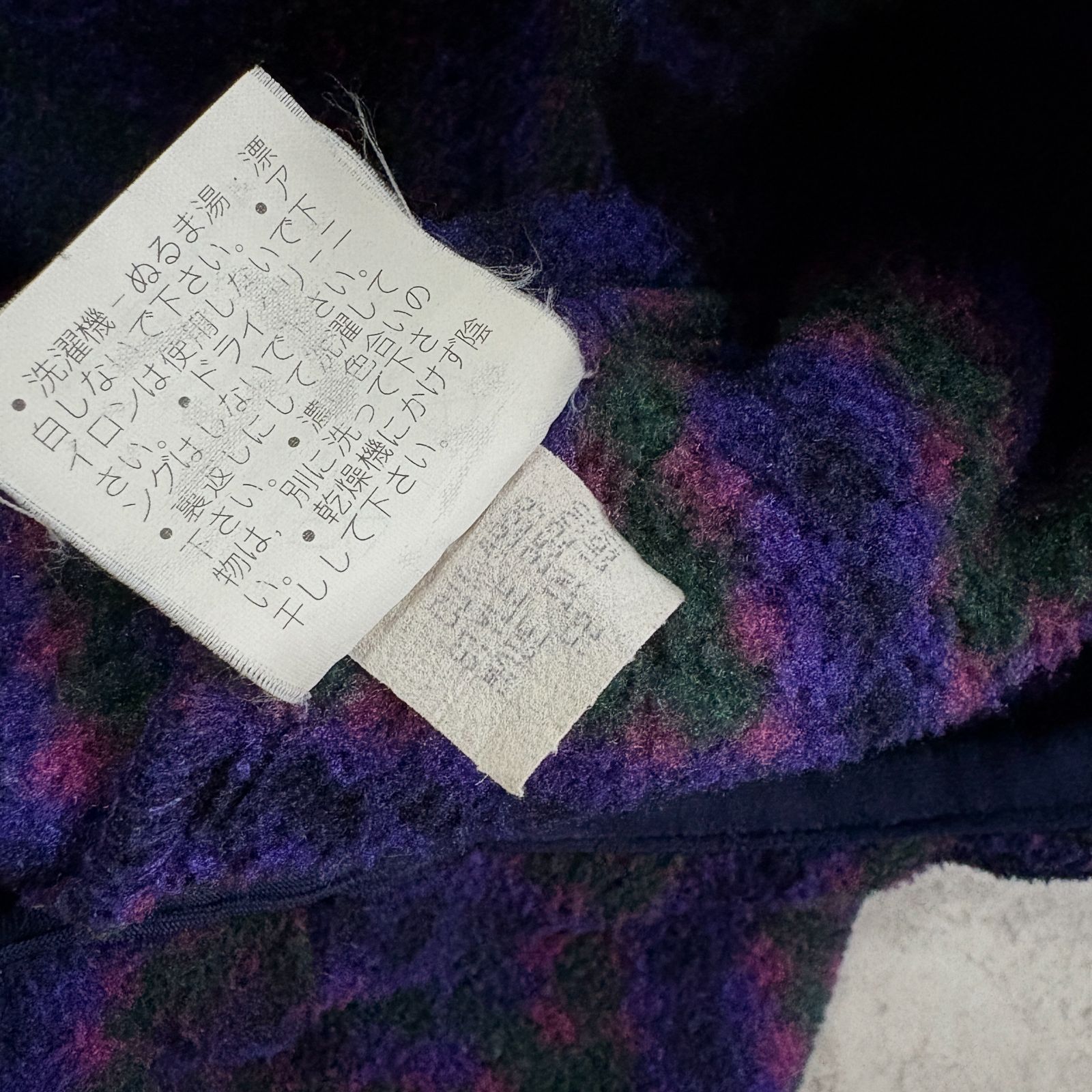 90s 1992年 USA製 patagonia Synchilla Snap T Pullover 【 purple 