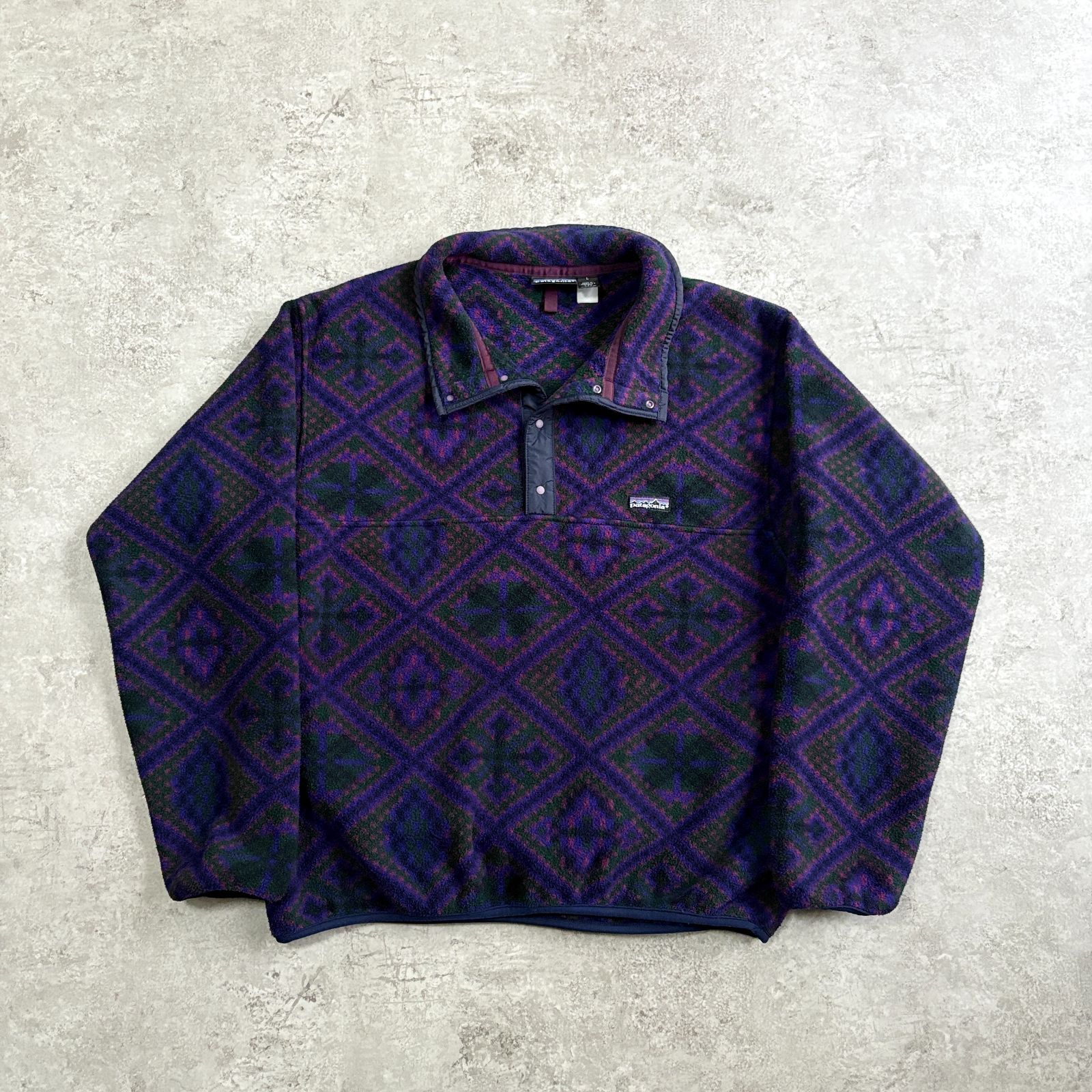 80s patagonia snap T purple レアカラー USA製 80s patagonia snap T purple レアカラー USA製 patagonia シンチラ