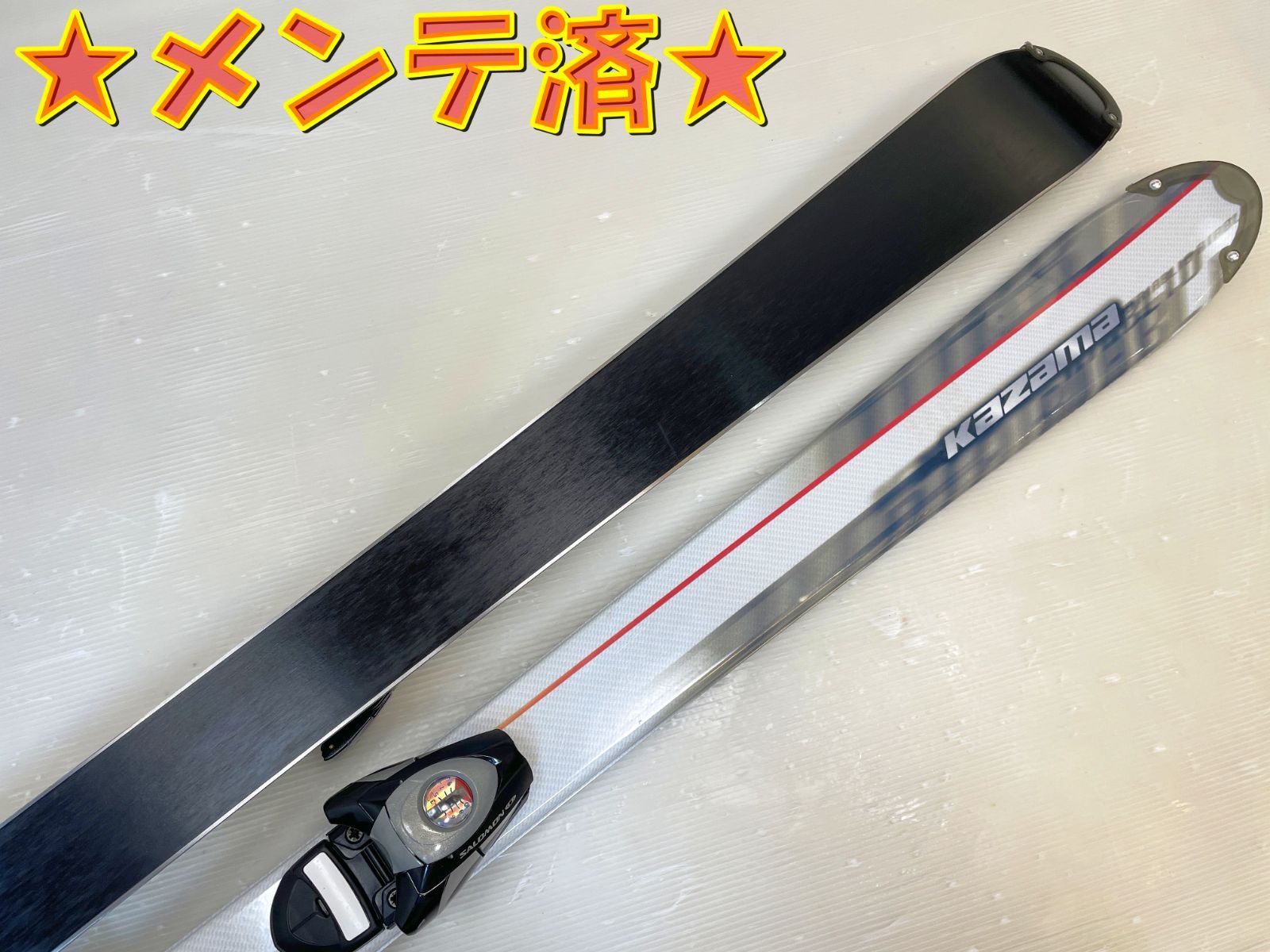 カービングスキー KAZAMA RIABLID 160 cm Salomon C610 カザマ サロモン スキー スキー板 セミ ツインチップ