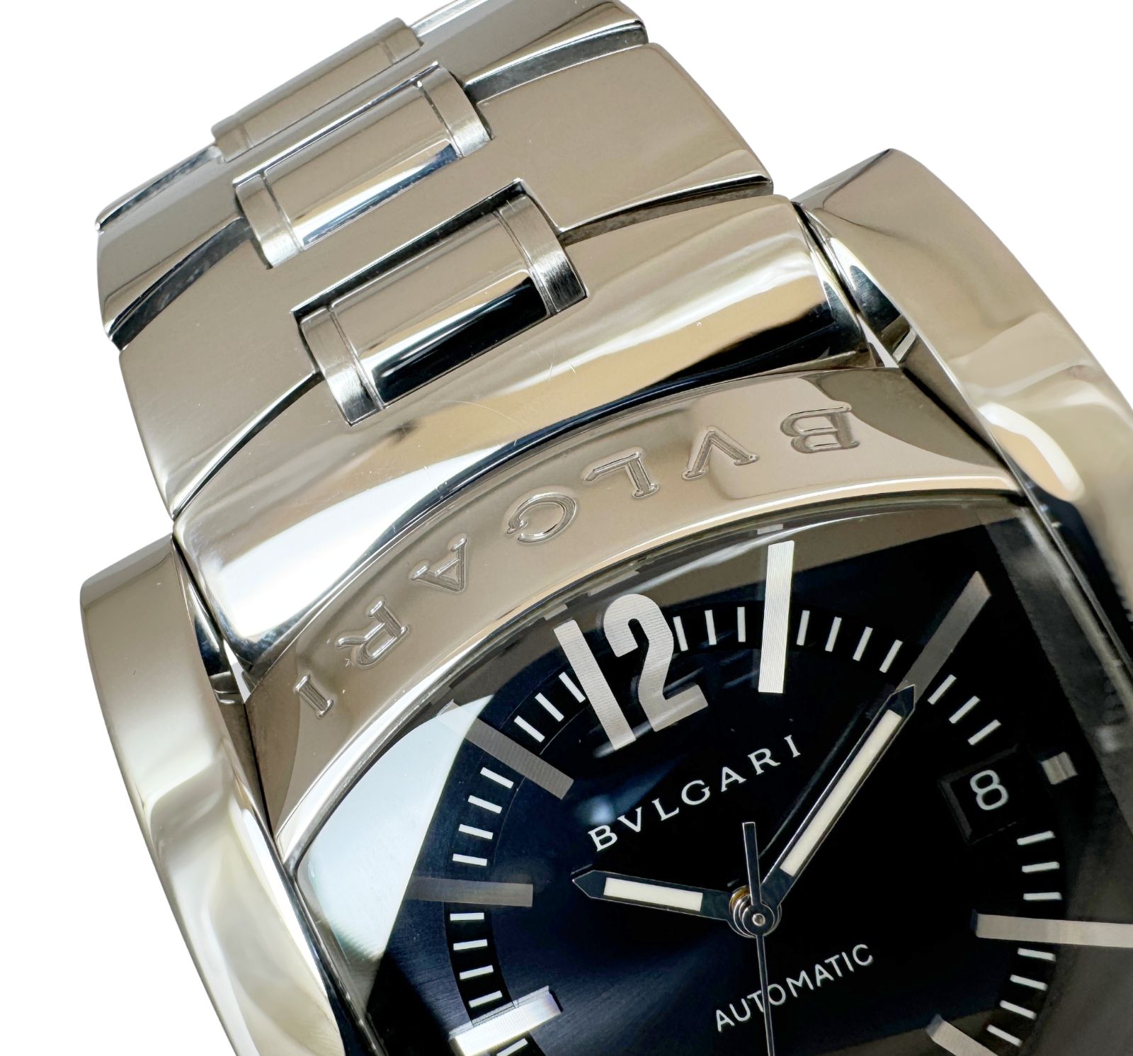 ブルー文字盤 外装仕上げ