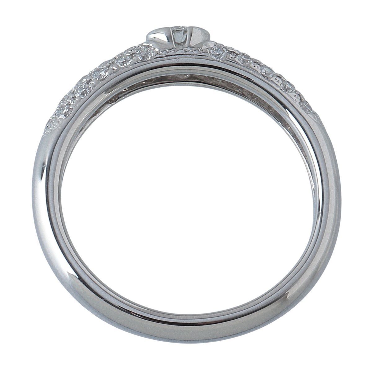 ミキモト ダイヤ リング パヴェ 0.40ct 11号 Pt950 新品仕上げ済