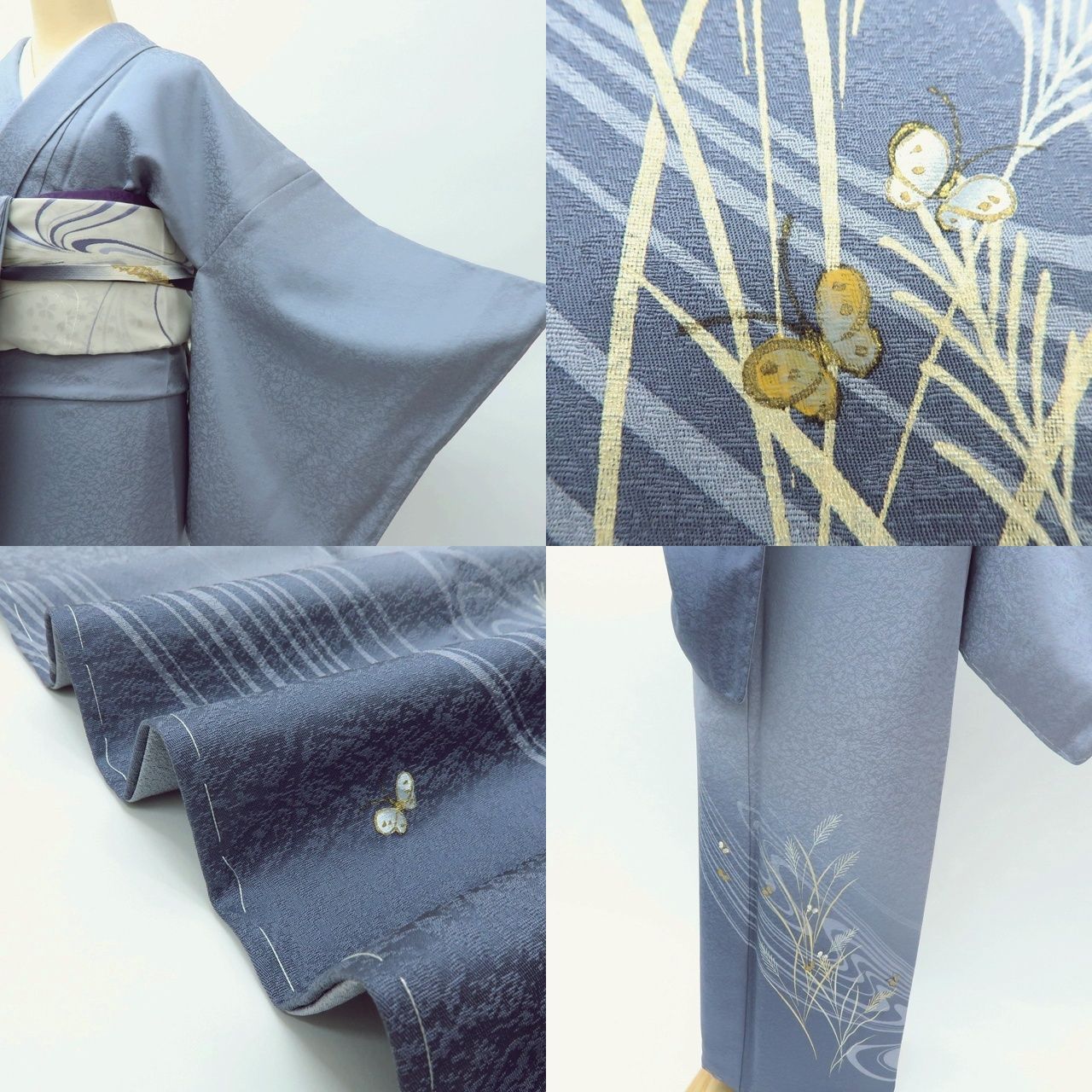 百華❀Y3913◇新品 正絹 仕付け糸付 手縫い仕立て トールサイズ 訪問着