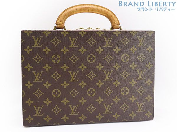 激 ルイヴィトン LOUIS VUITTON モノグラム ボワット ビジュー ジュエリーケース 宝石ケース ハードケース トランク ハンドバッグ M47140