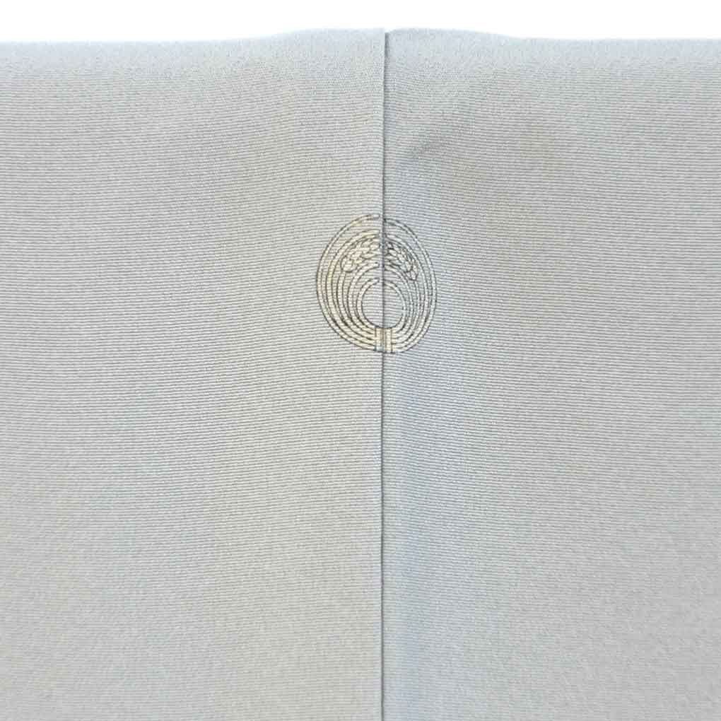  付下 身丈155 cm 裄63 前幅24 後幅30.5 袖丈45 袖幅32 レディース 袷 橘 裄Mサイズ 秋冬春用 正絹 シルク グレー リメイク リユース リサイクル 呉服のきくや 訪問着 付け下げ 着物