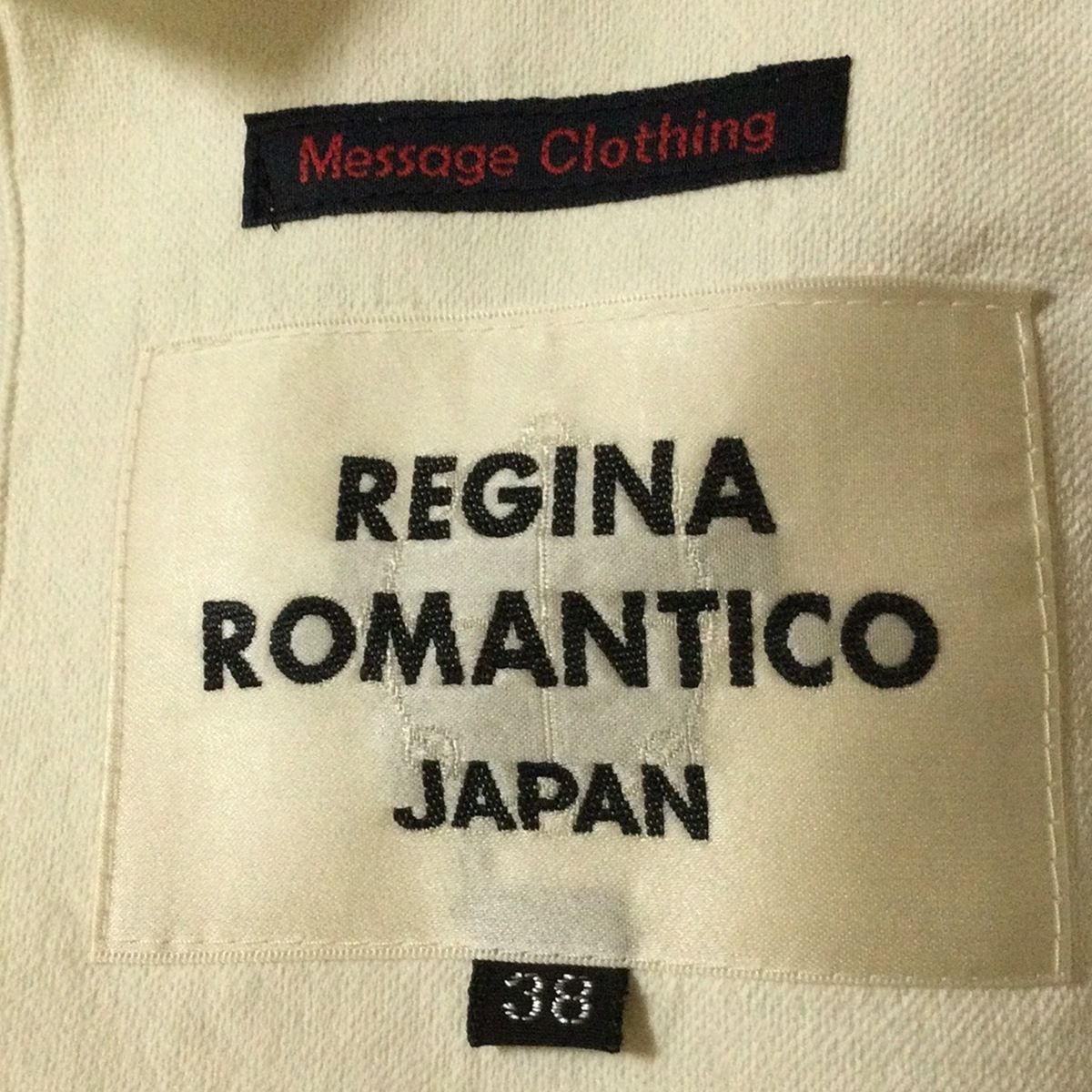お値下‼️REGINA ROMANTICO テーラードジャケット 38 お値下‼️REGINA ROMANTICO テーラードジャケット 38