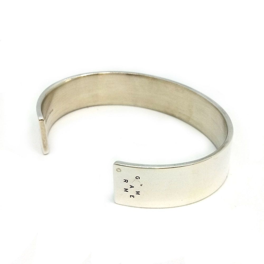 ルグラム ソリッド バングル カフ SV 925 40.8 g シルバー ブレスレット