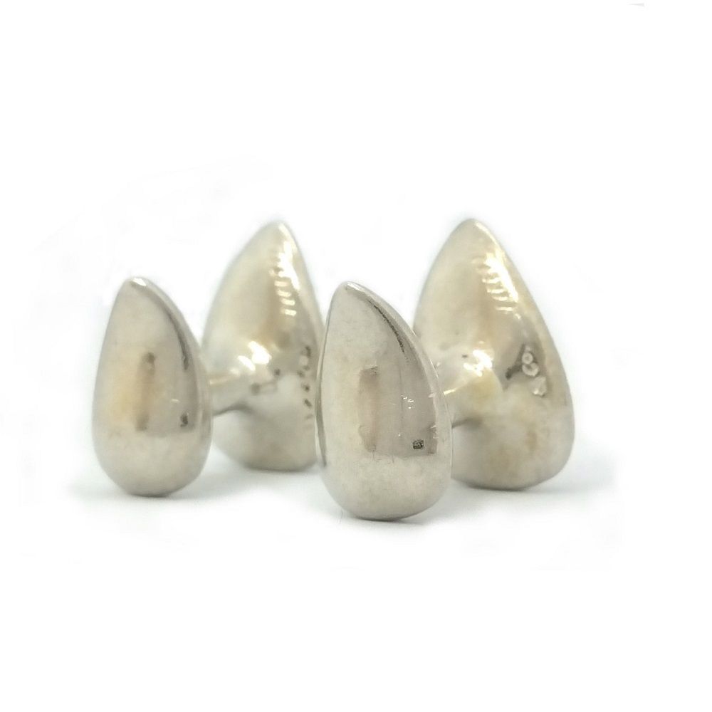 ティファニー Tiffany-Co. ティアドロップ カフスボタン カフリンクス SV 925 16.2 g シルバー エルサペレッティ しずく ユニセックス