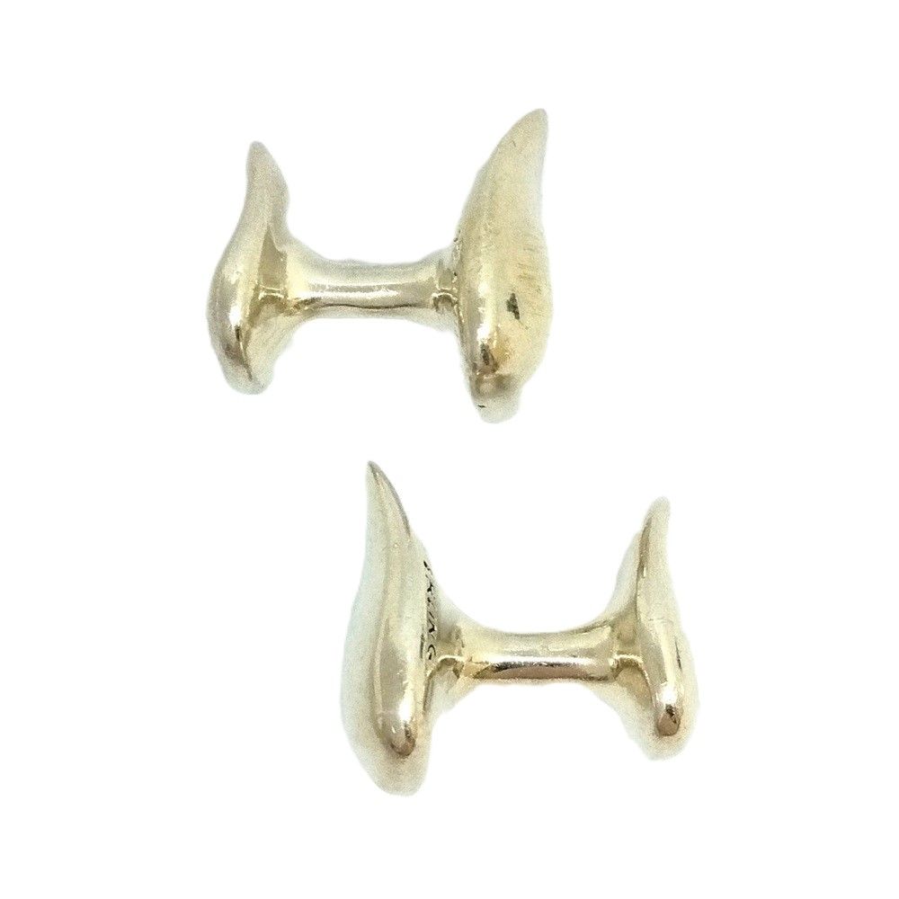 ティファニー Tiffany&Co. ティアドロップ カフスボタン カフリンクス  