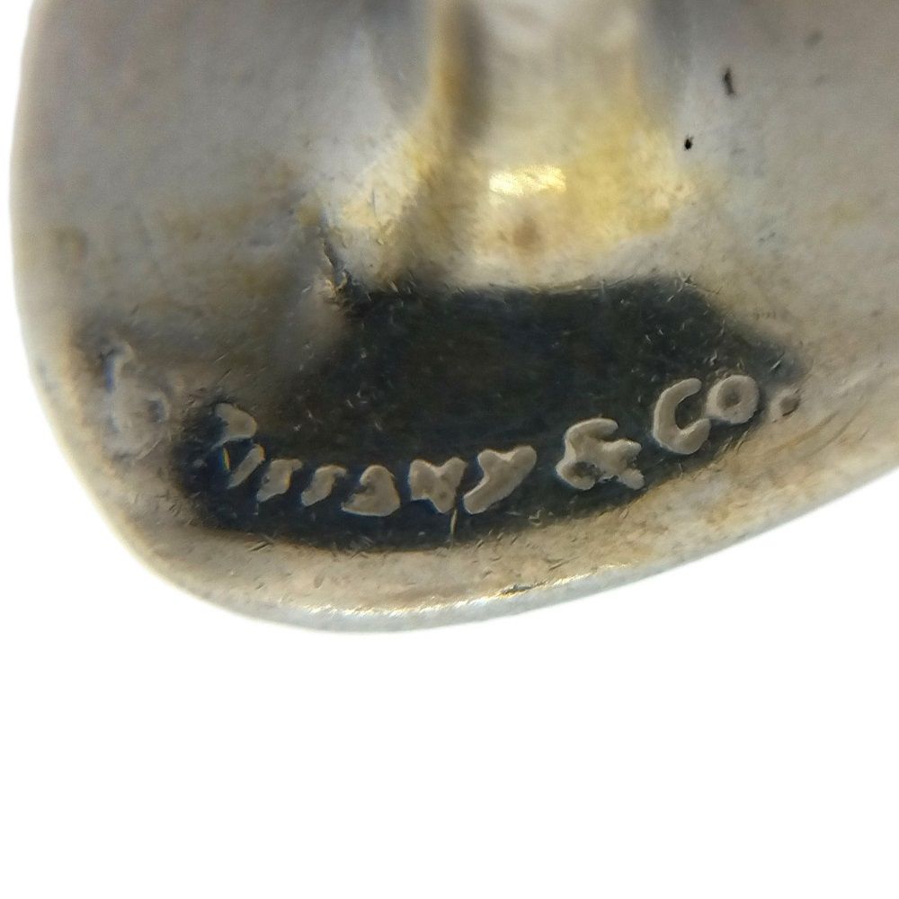 ティファニー Tiffany&Co. ティアドロップ カフスボタン カフリンクス  