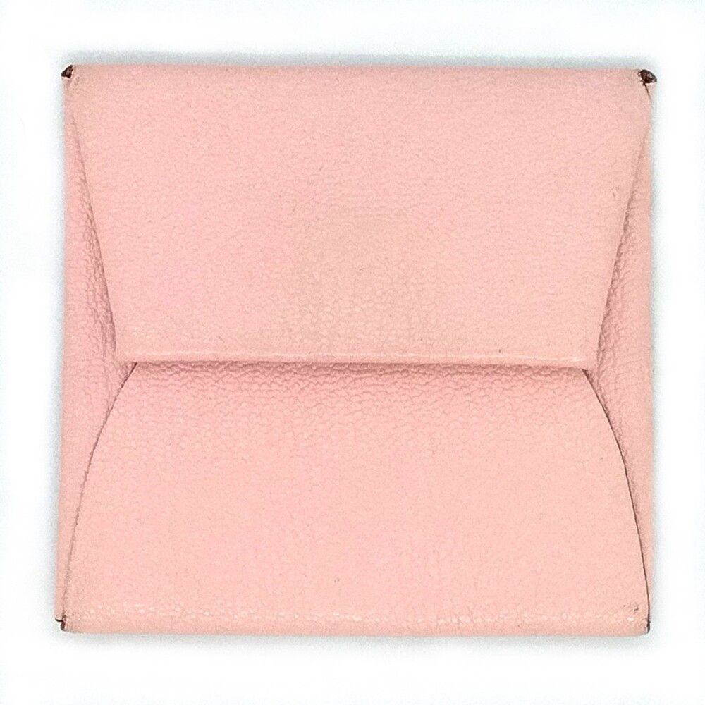 バスティア ローズサクラ コインケース シェーブル T刻印 ピンク