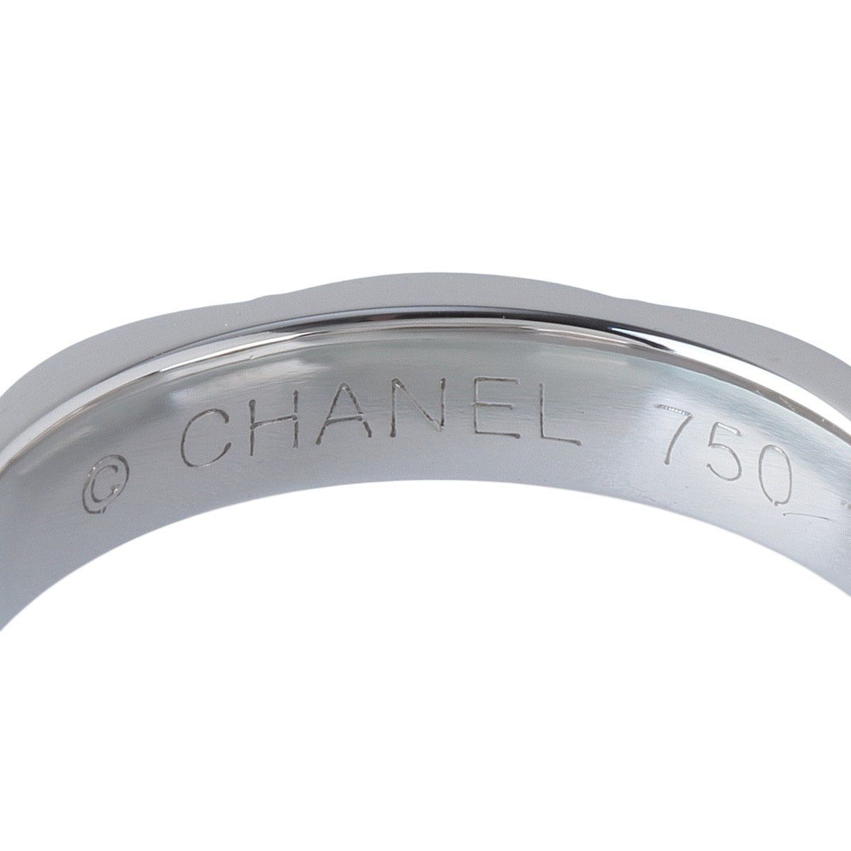 シャネル ダイヤ リング マトラッセ ミディアム フルダイヤ 9PD #47 幅