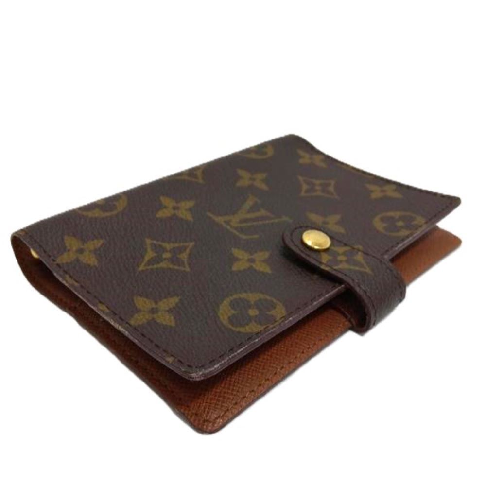ルイヴィトン LOUIS VUITTON アジェンダPM 手帳カバー モノグラム キャンバス R20005 ブラウン CA0979 6穴 WWW_OPDRERGINERDOGAN_COM