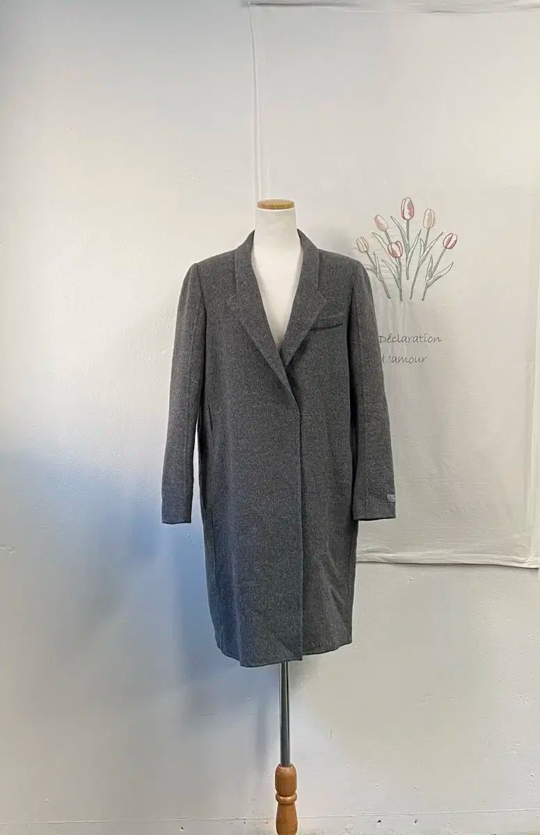 MOJO S PHINE モジョエスピン カシミア 함유 ハンドメイド コート