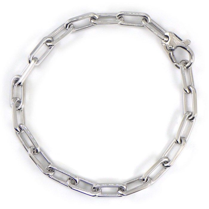 カルティエ Cartier ブレスレット サントス チェーン K18WG 【中古