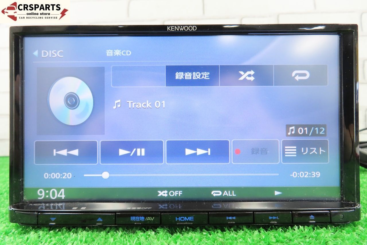 KENWOOD [MDV-L405] 地図 2017年 メモリー ナビ 彩速 最新 Bluetooth