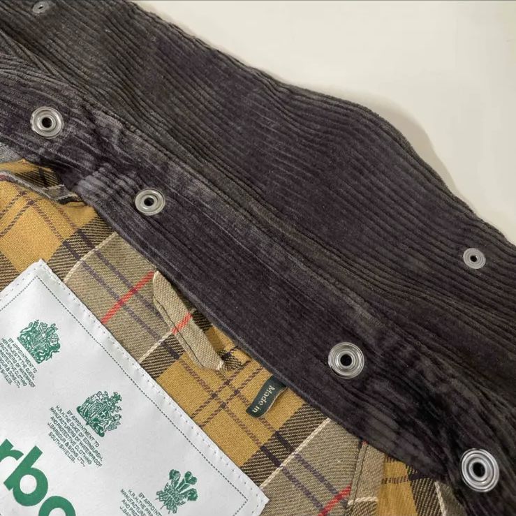 バブアー BARBOUR OS WAX BURGHLEY 38 MWX1674GY93 グレー - メルカリ