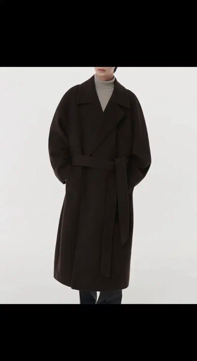 ムシンサ 깡スタイリスト ローブ コート ブラウン L