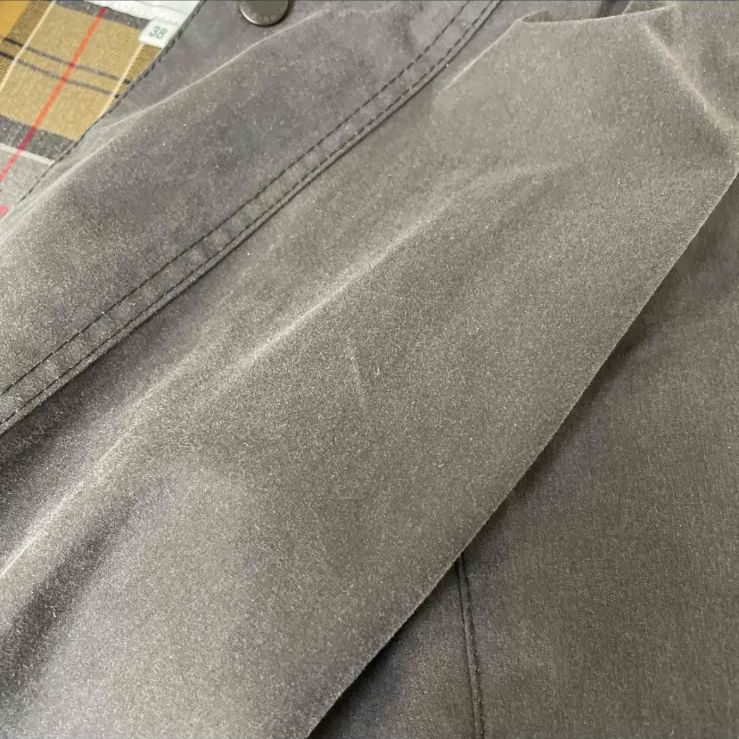バブアー BARBOUR OS WAX BURGHLEY 38 MWX1674GY93 グレー - メルカリ
