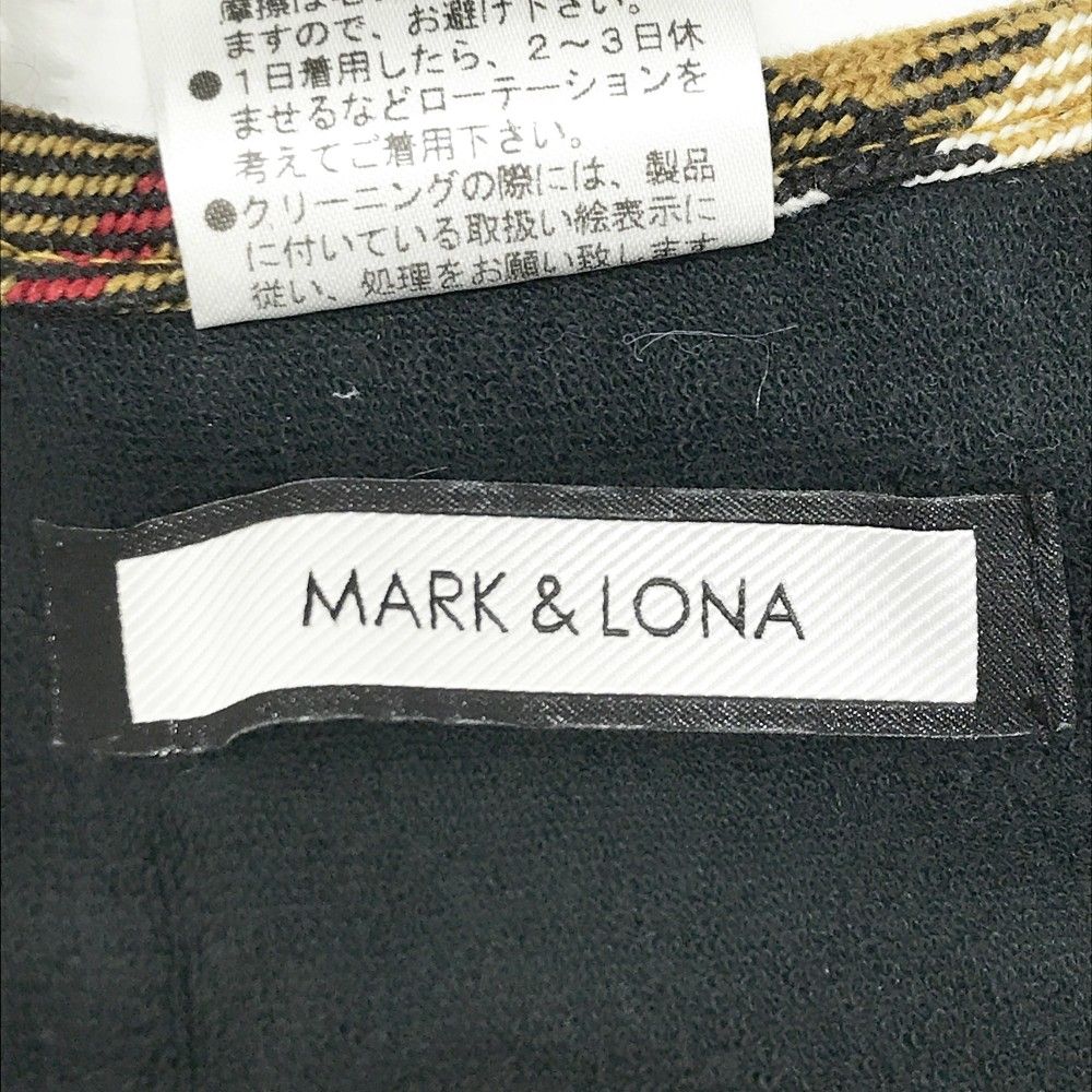 MARK-LONA マークアンドロナ 耳当て付き サンバイザー チェック柄 ブラウン系 240101442871 ゴルフウェア ストスト MERCADOAVALIA_COM_BR