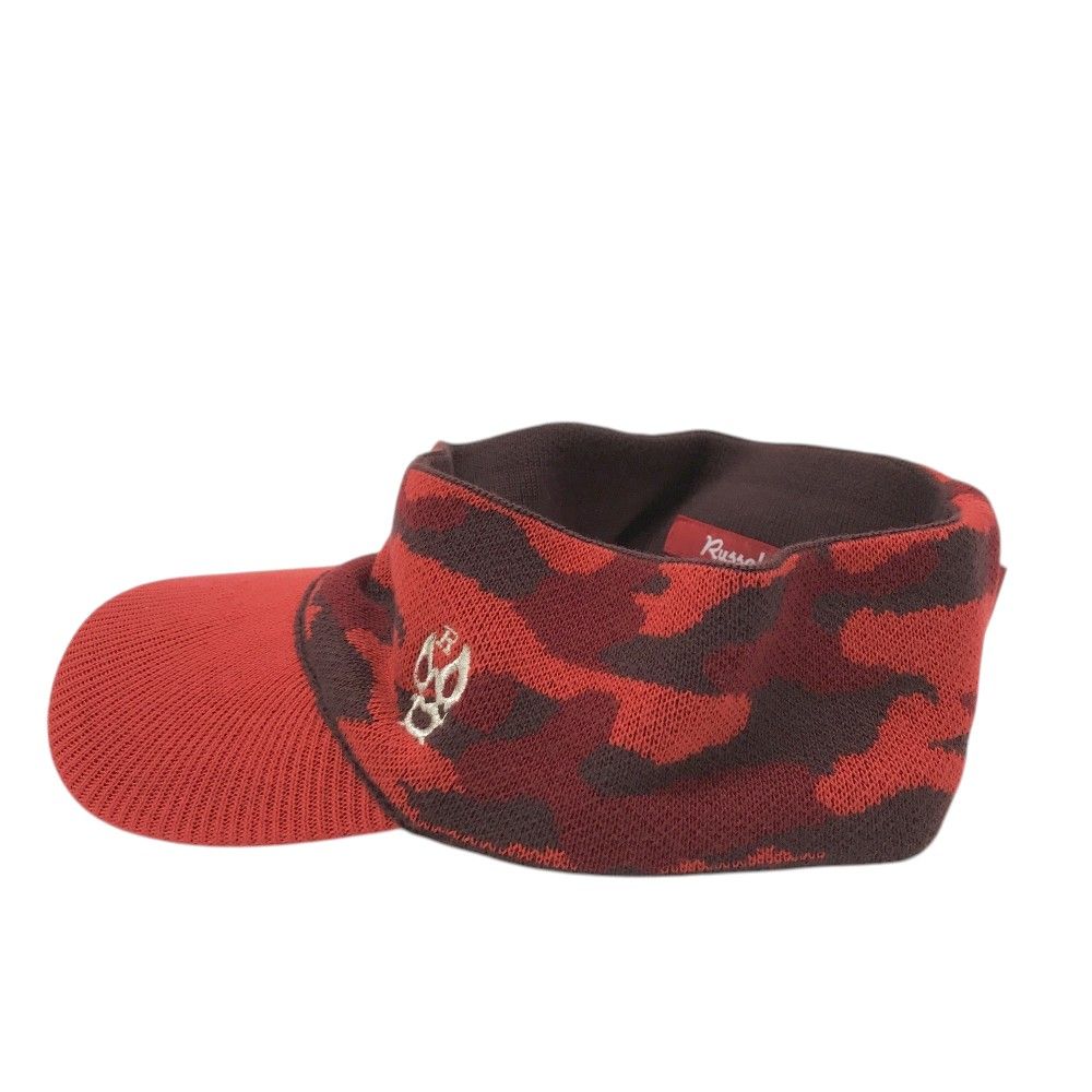 RUSSELUNO ラッセルノ ニットサンバイザー ルチャ カモフラ 迷彩柄