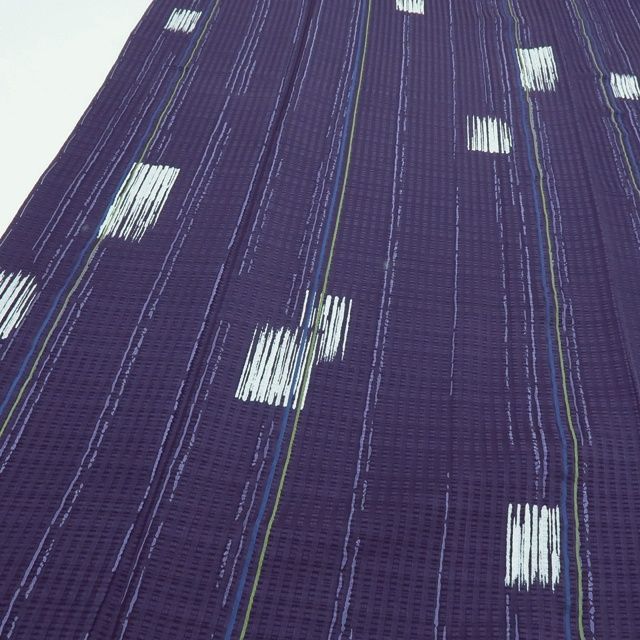 Y3938◇美品 正絹 仕付け糸付 手縫い仕立て 小紋 着物 六花-RIKKA- 美品 正絹 小紋 手縫い仕立て 着物 A4160 - メルカリ